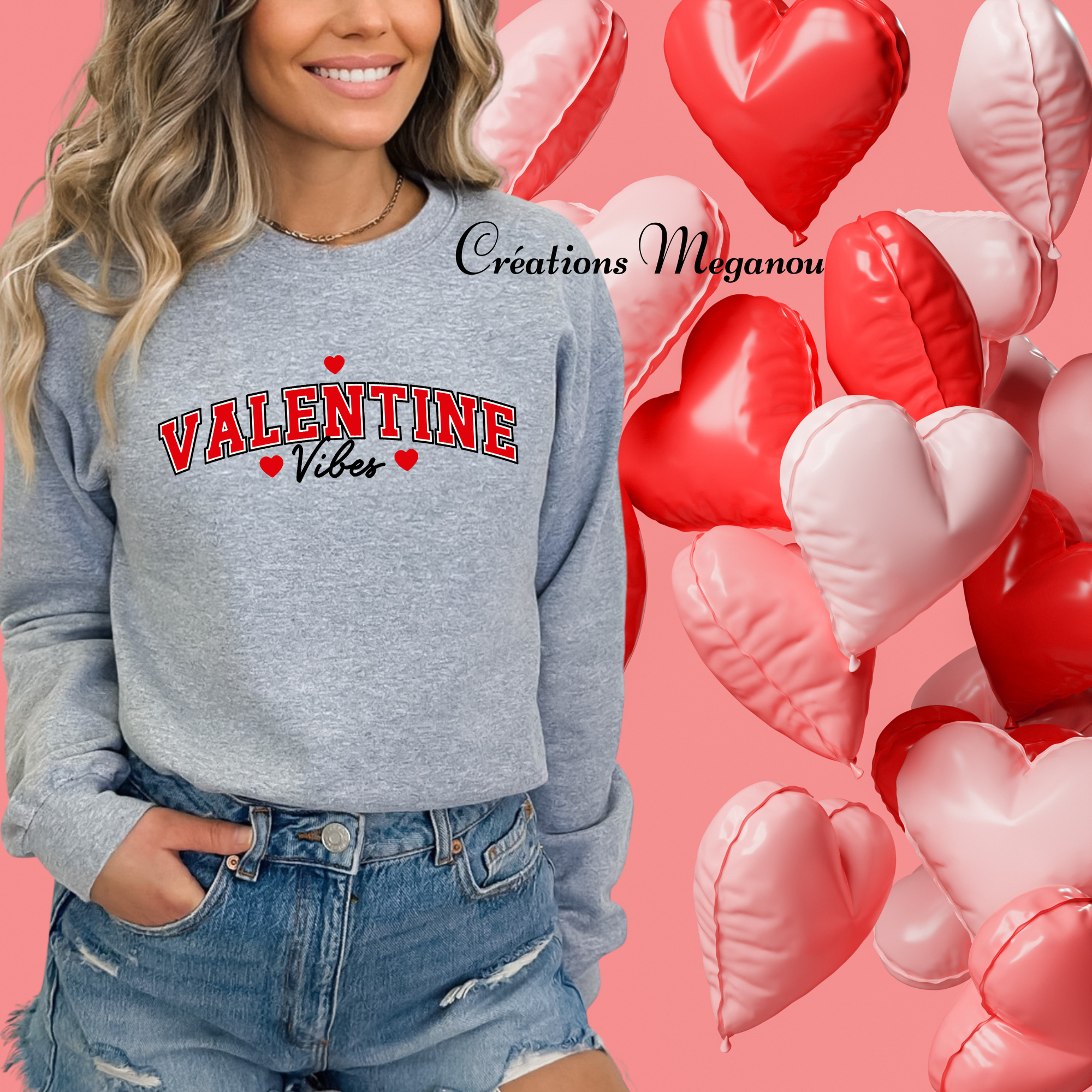 Valentine Vibes (coton ouaté)