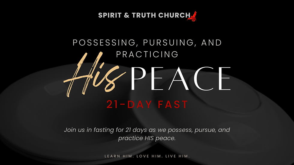 His Peace 21-Day Fast