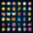 "Game UI Icon Pack 5 preview showing mobile game interface icons"