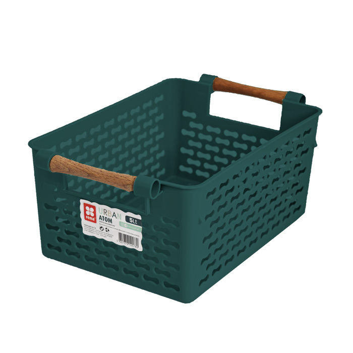 Miniatura: Cesto Decorativo  Rena Urban Atom 5Lt (108181)