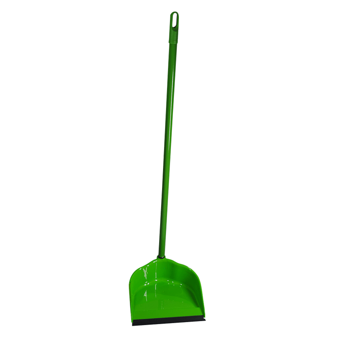 Miniatura: Pá de lixo plástico com cabo eborracha