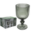 Thumbnail: Copo de vinho verde riscas vivalto pack6  370ml