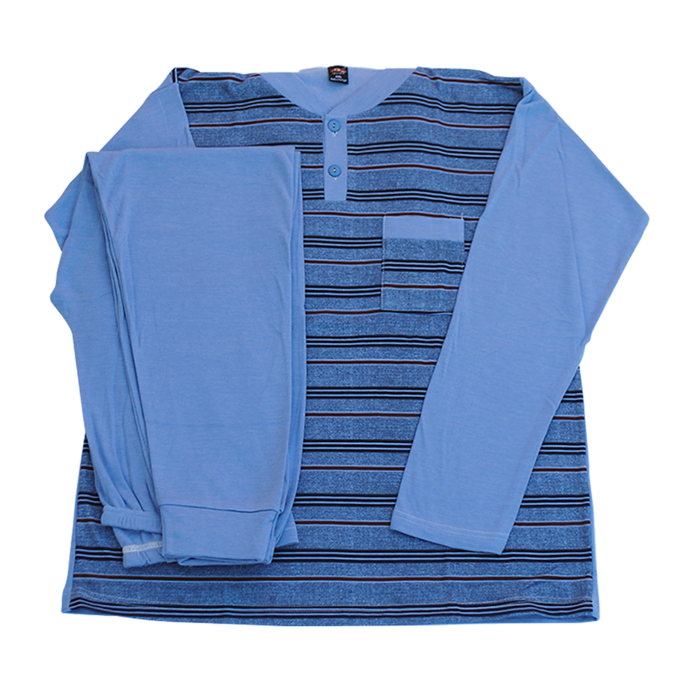 Miniatura: Pijama Homem cardado Tamanho Xl