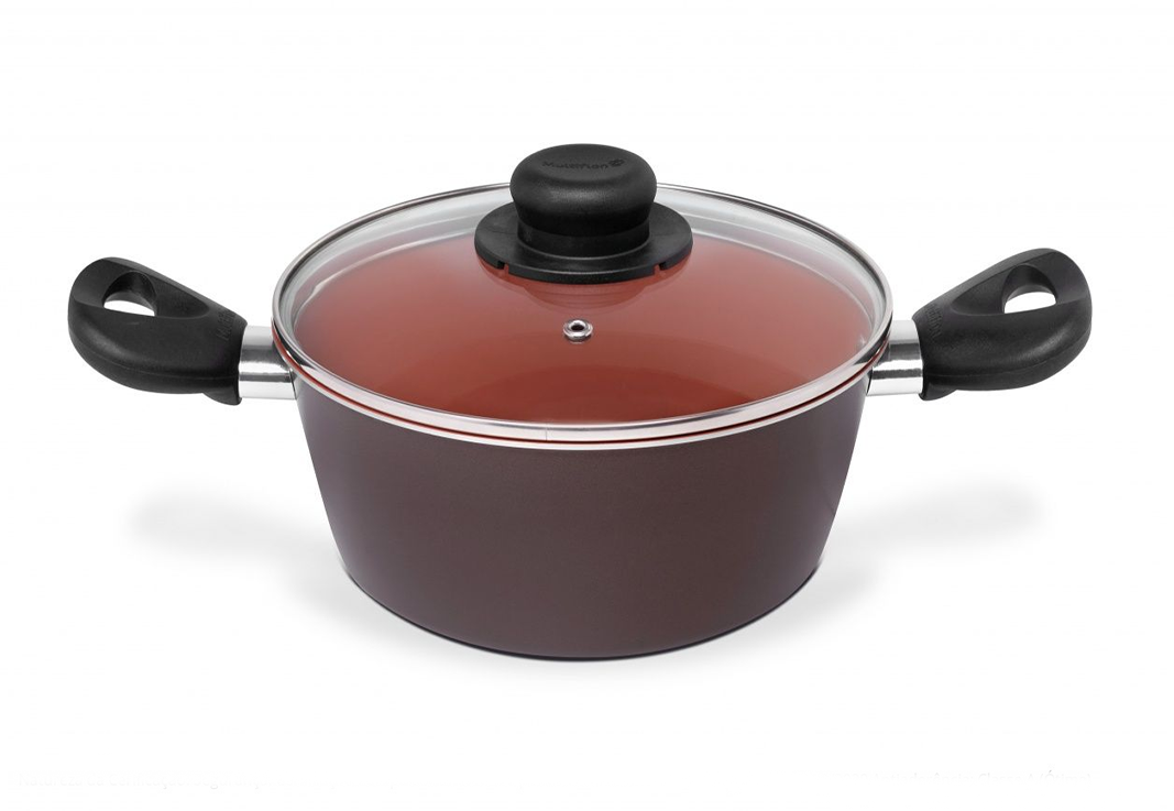 Caçarola terracota anti-aderente