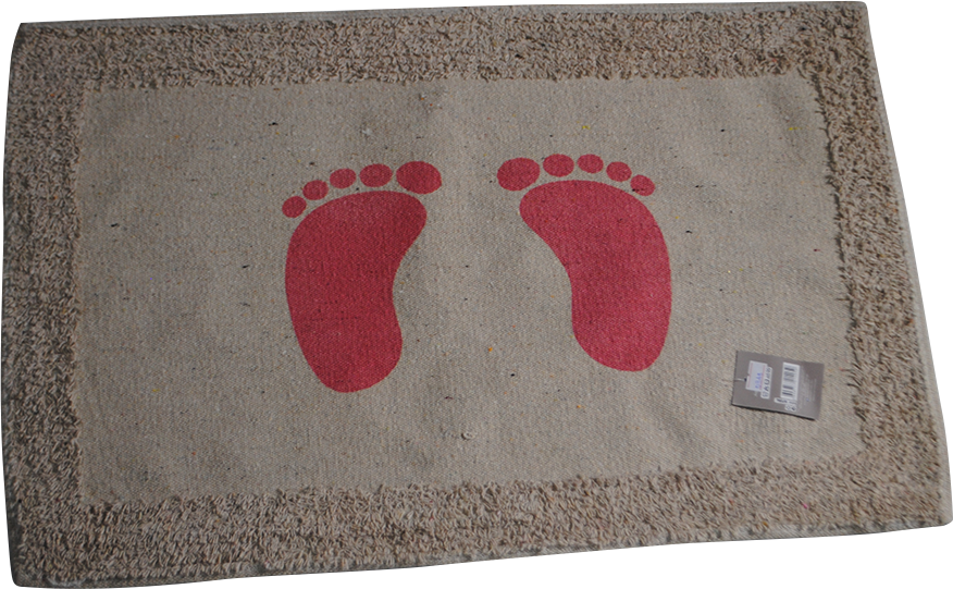 Thumbnail: Tapete antideslizante figuras de pes 40x60cm (400161)