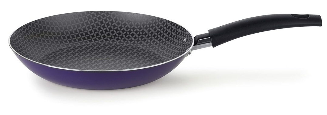 Conjunto de frigideira antiaderente Nº24 com espatula violeta (77424)
