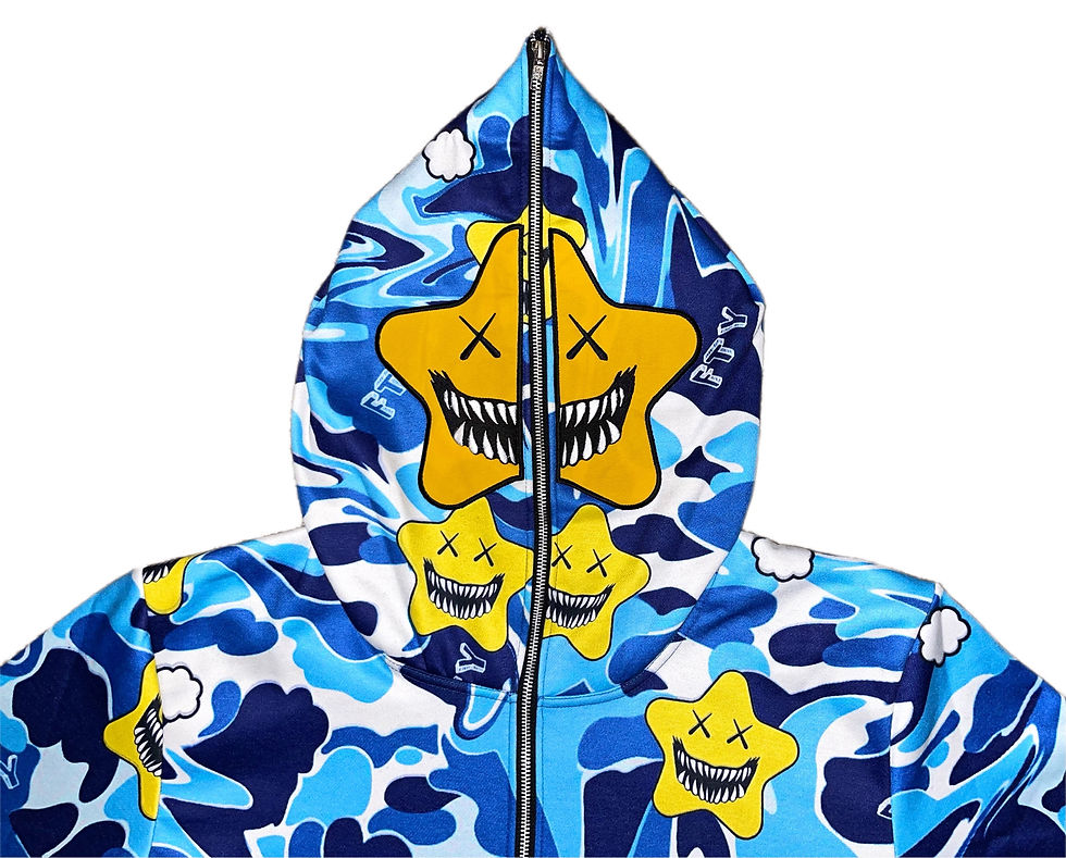 Thumbnail: Blue Full Zip Hoodie