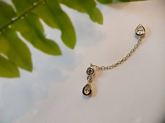 Thumbnail: 14kt Islay - Cubic Zirconia