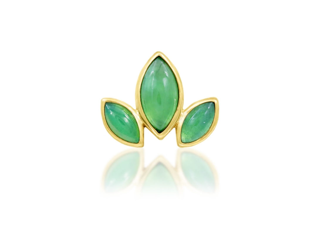 14kt Venis - Chrysoprase