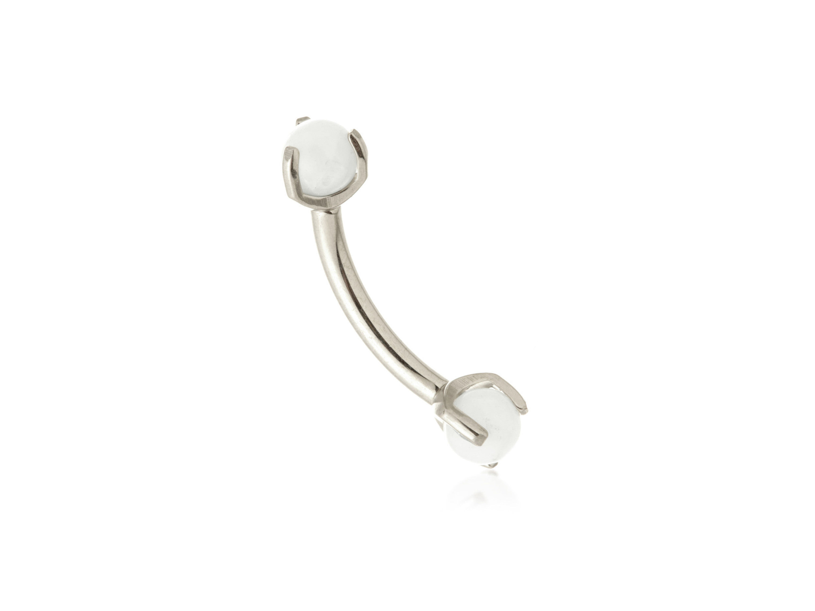Moonstone Curved Barbell