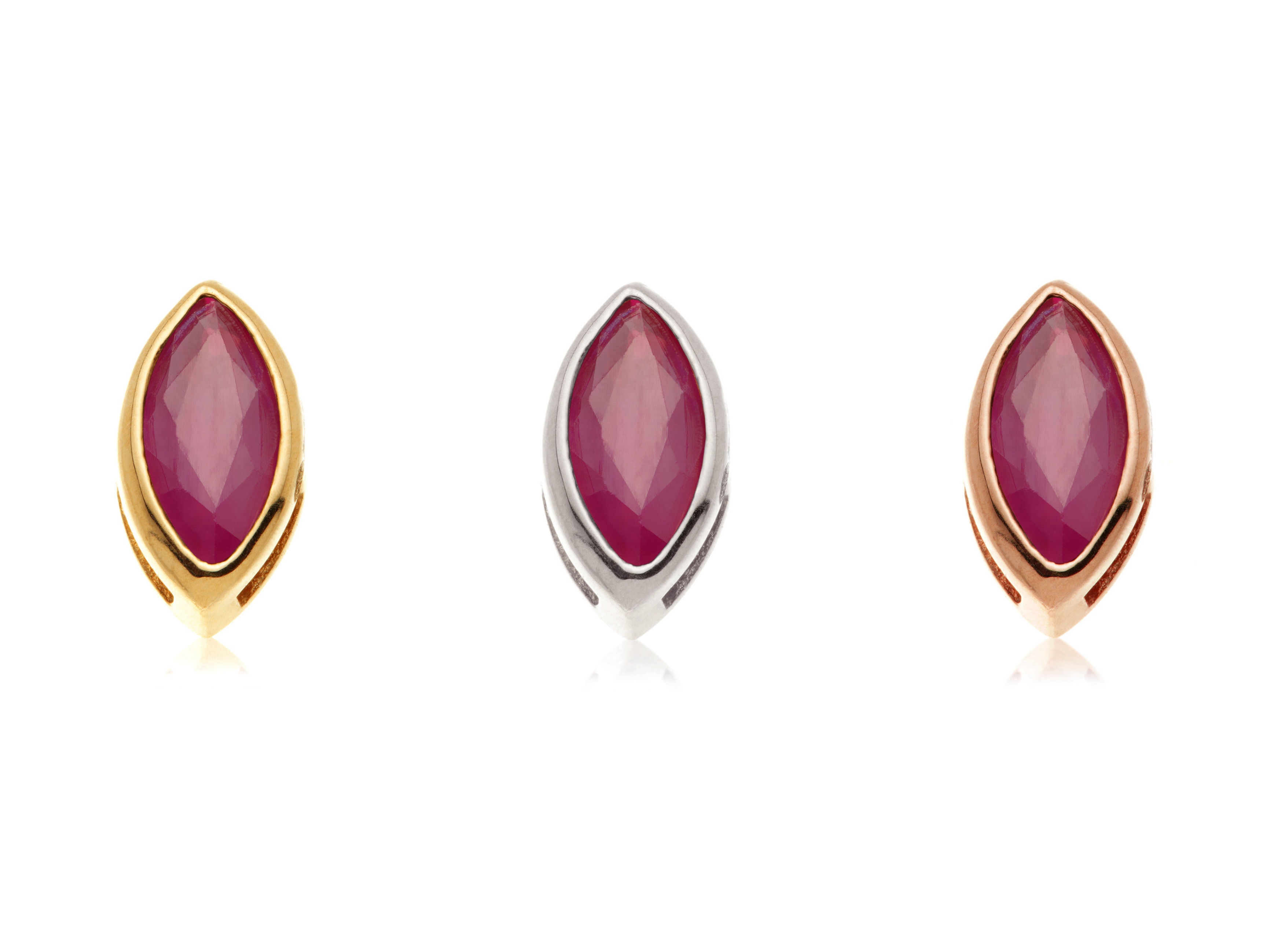 14kt Ruby Marquise