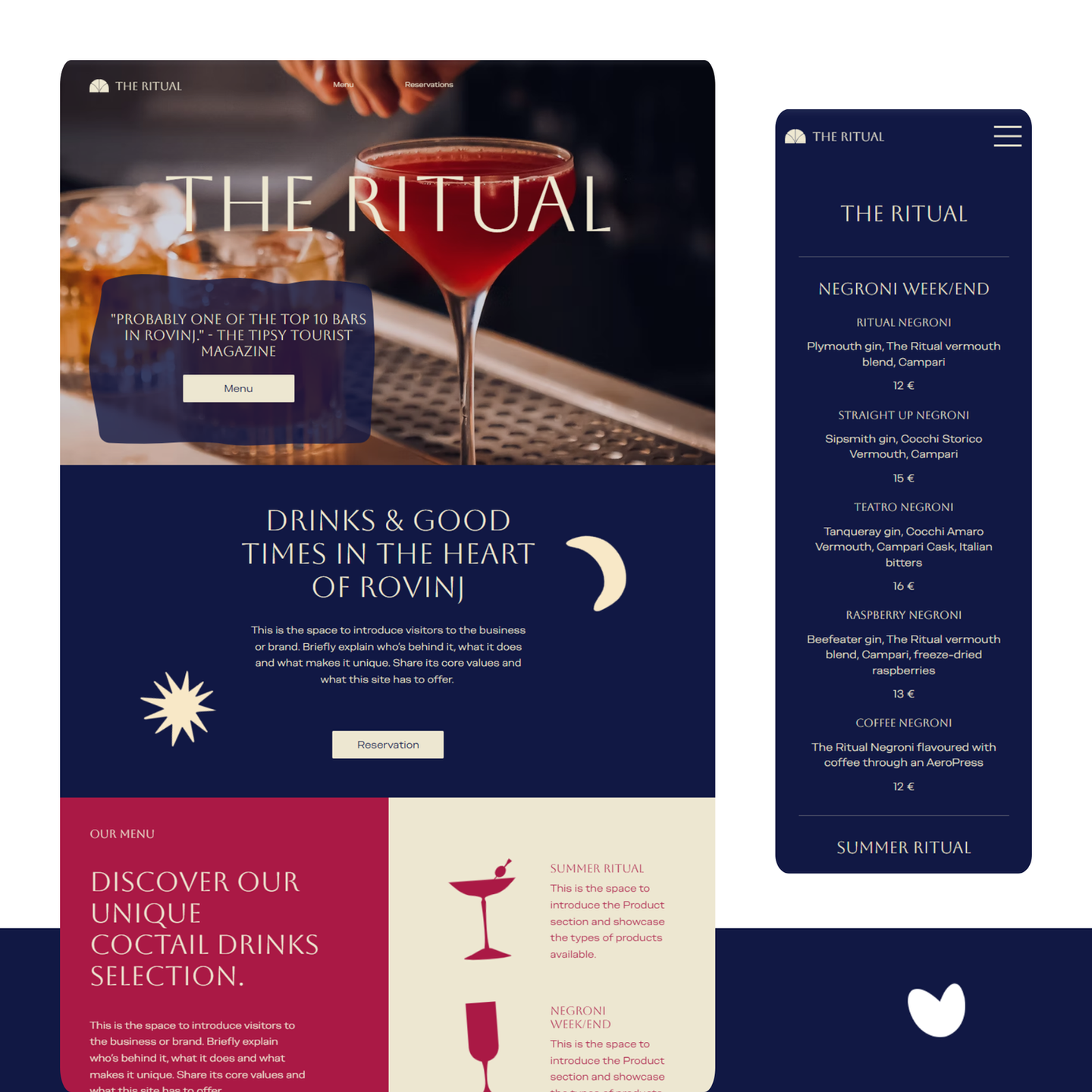 Dream Web Design Template