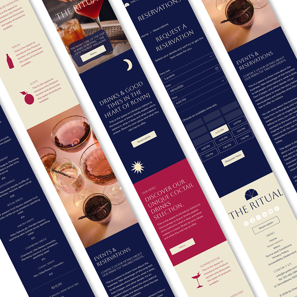 Thumbnail: The Ritual premium bar template preview