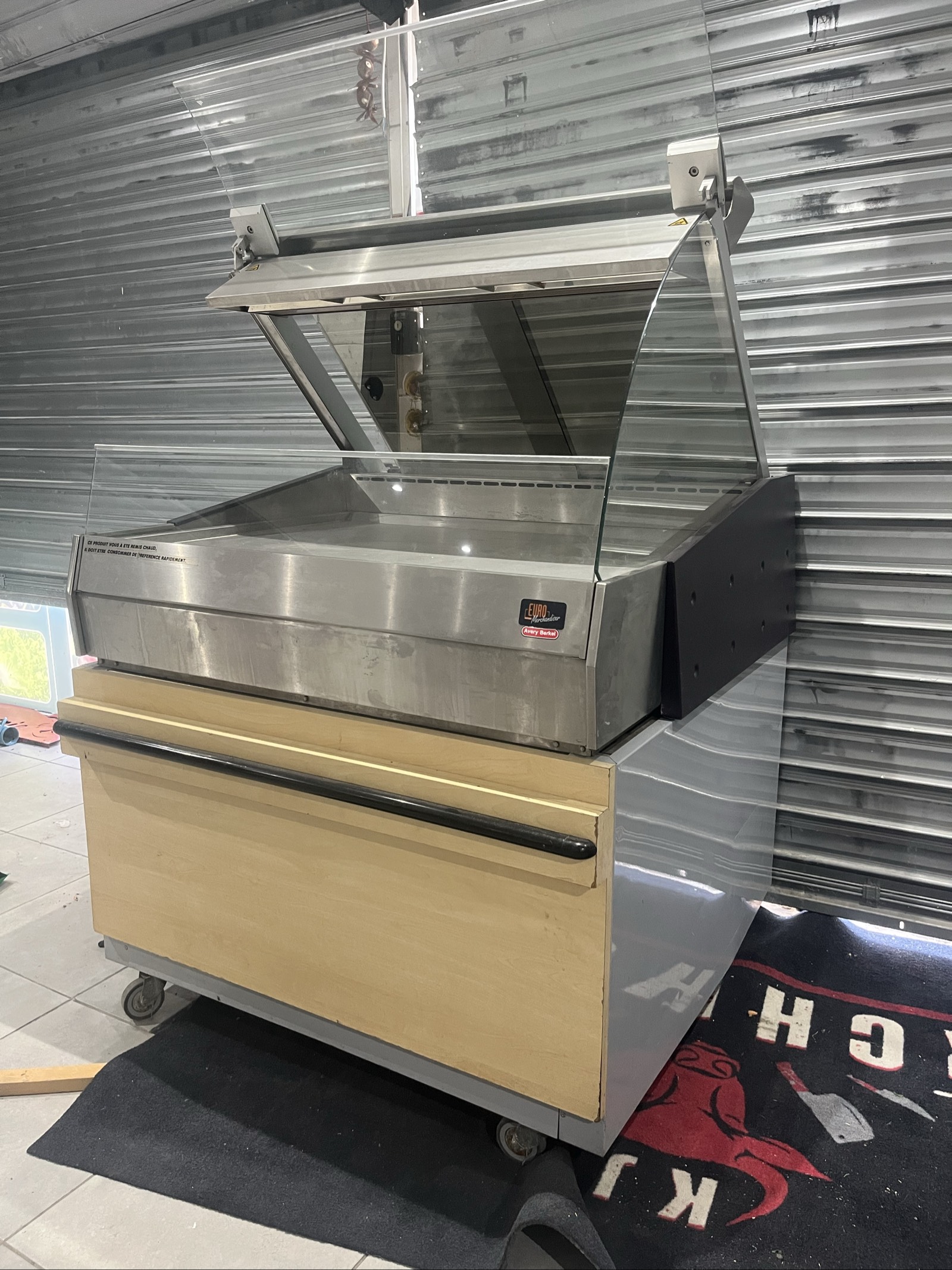 Vitrine chauffante commerciale Euro Merchandise Avery Berkel