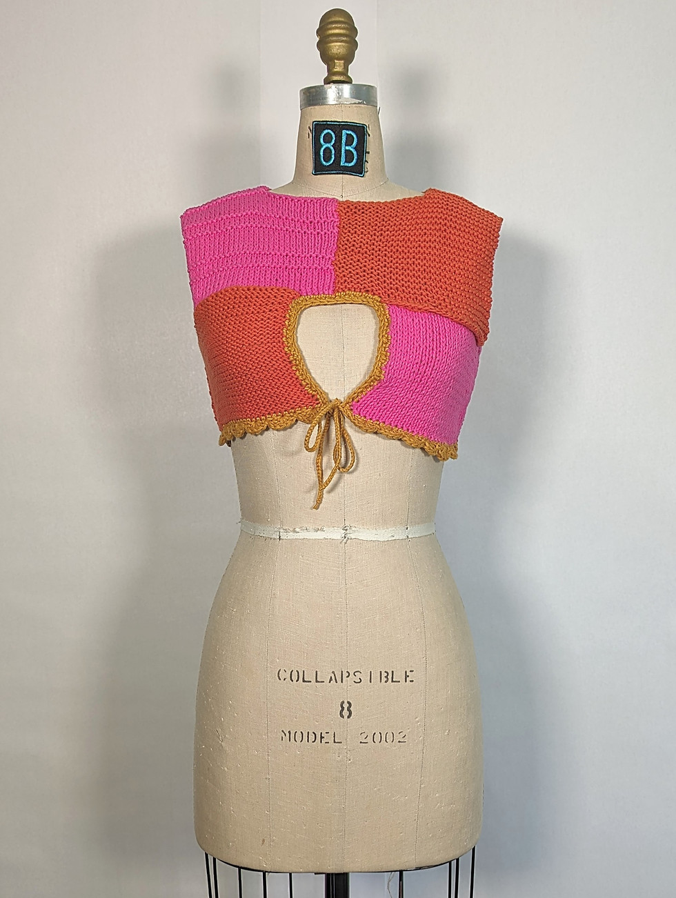 Thumbnail: Handknit Keyhole Top