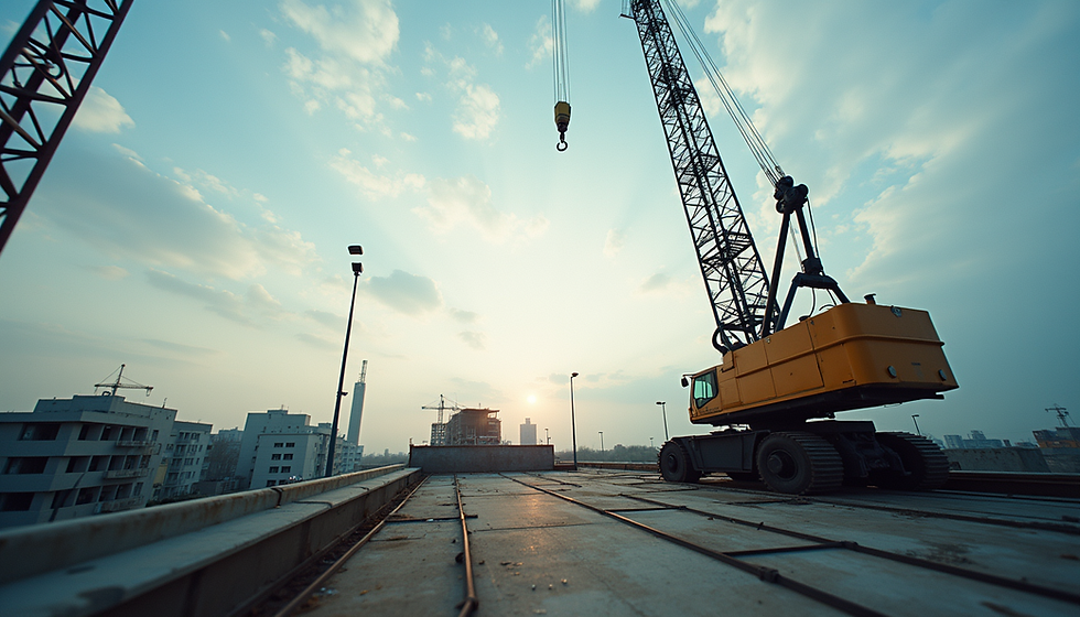 Tailored Lift and Shift Solutions for Heavy Machinery in the UK Construction Sector