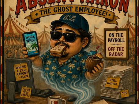 Step Right Up and Search for Absent Aaron!