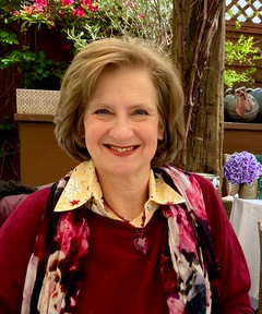 Author Maggy Pigott smiling