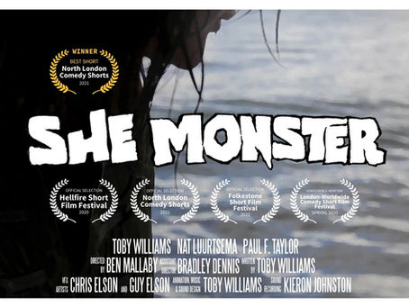 she monster wins best short film in NOLO