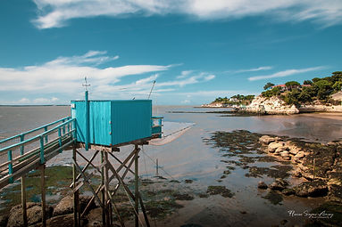 Une photo de cabane tchankée en Charente Maritime
