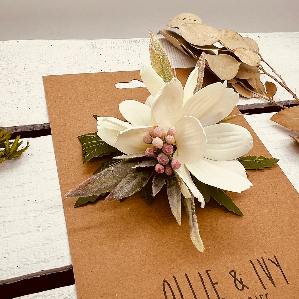 Thumbnail: Cosmos summer hair clip
