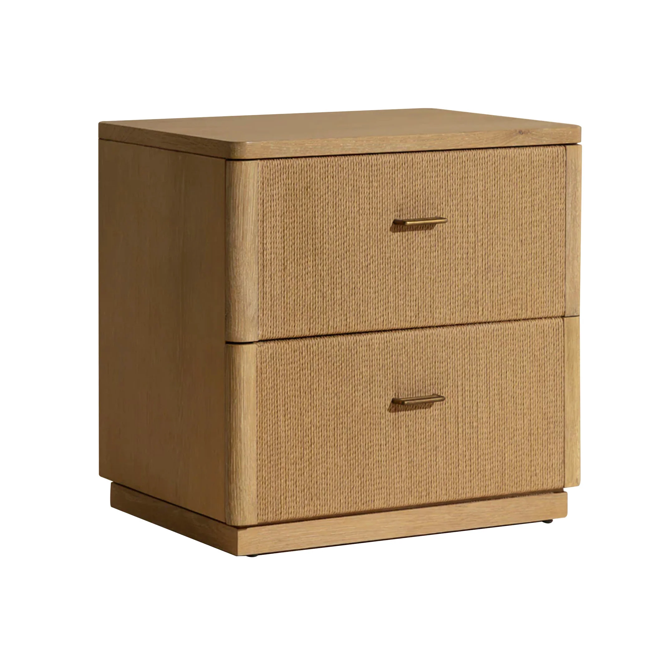 Oak Nightstand, warm modern design, organic modern