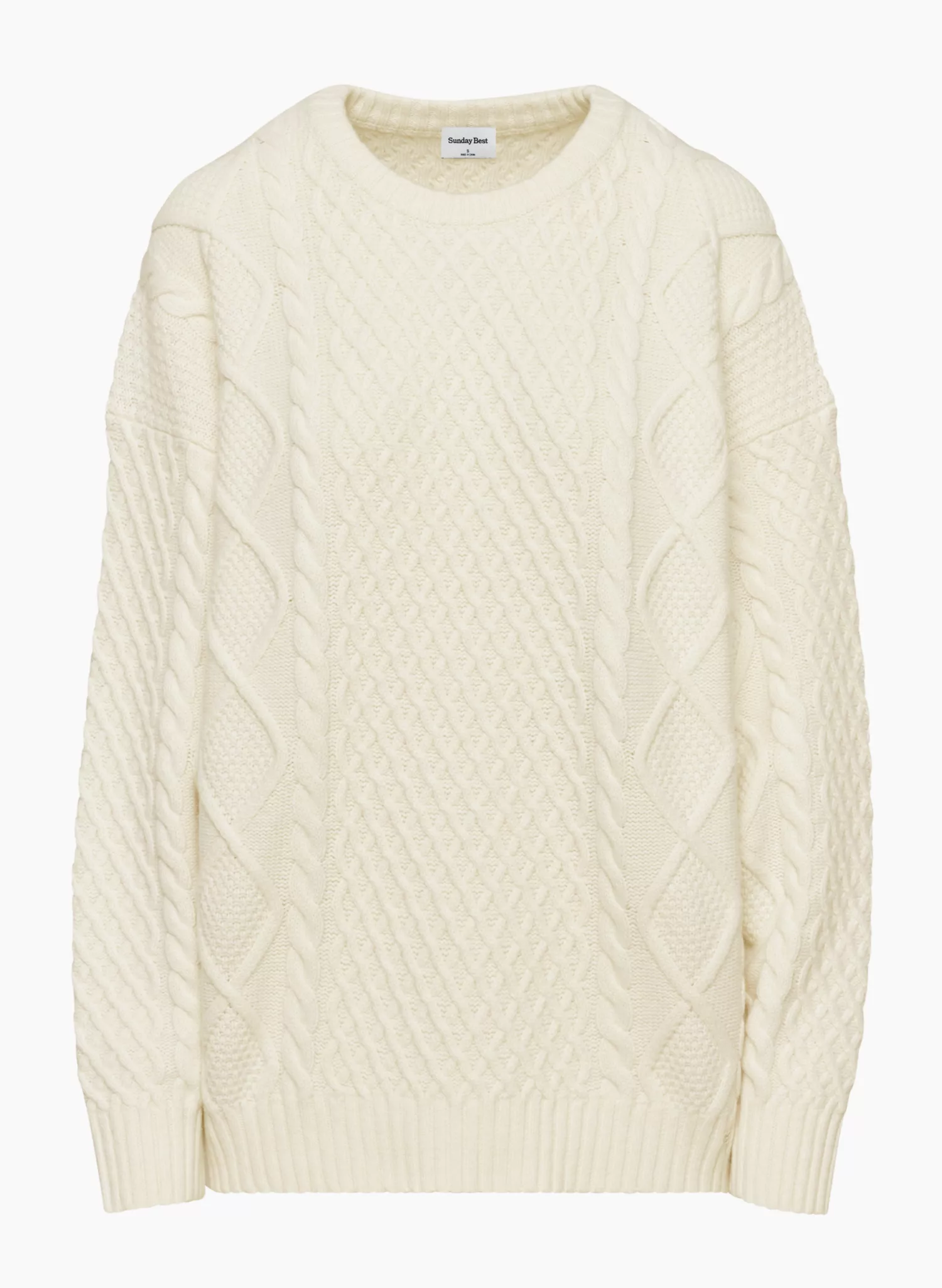 Cream Knit Sweater