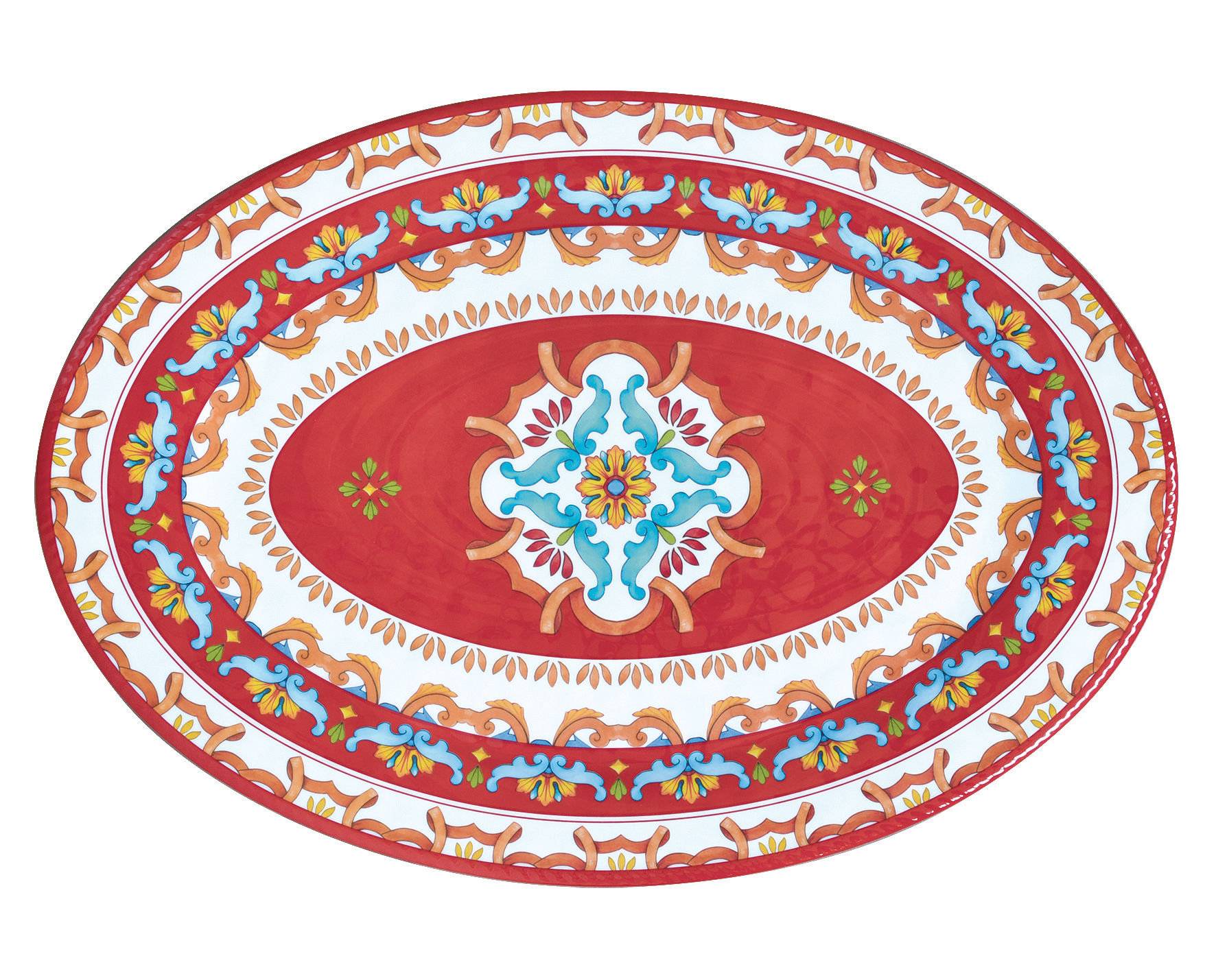 Volterra Melamin Oval Tepsi