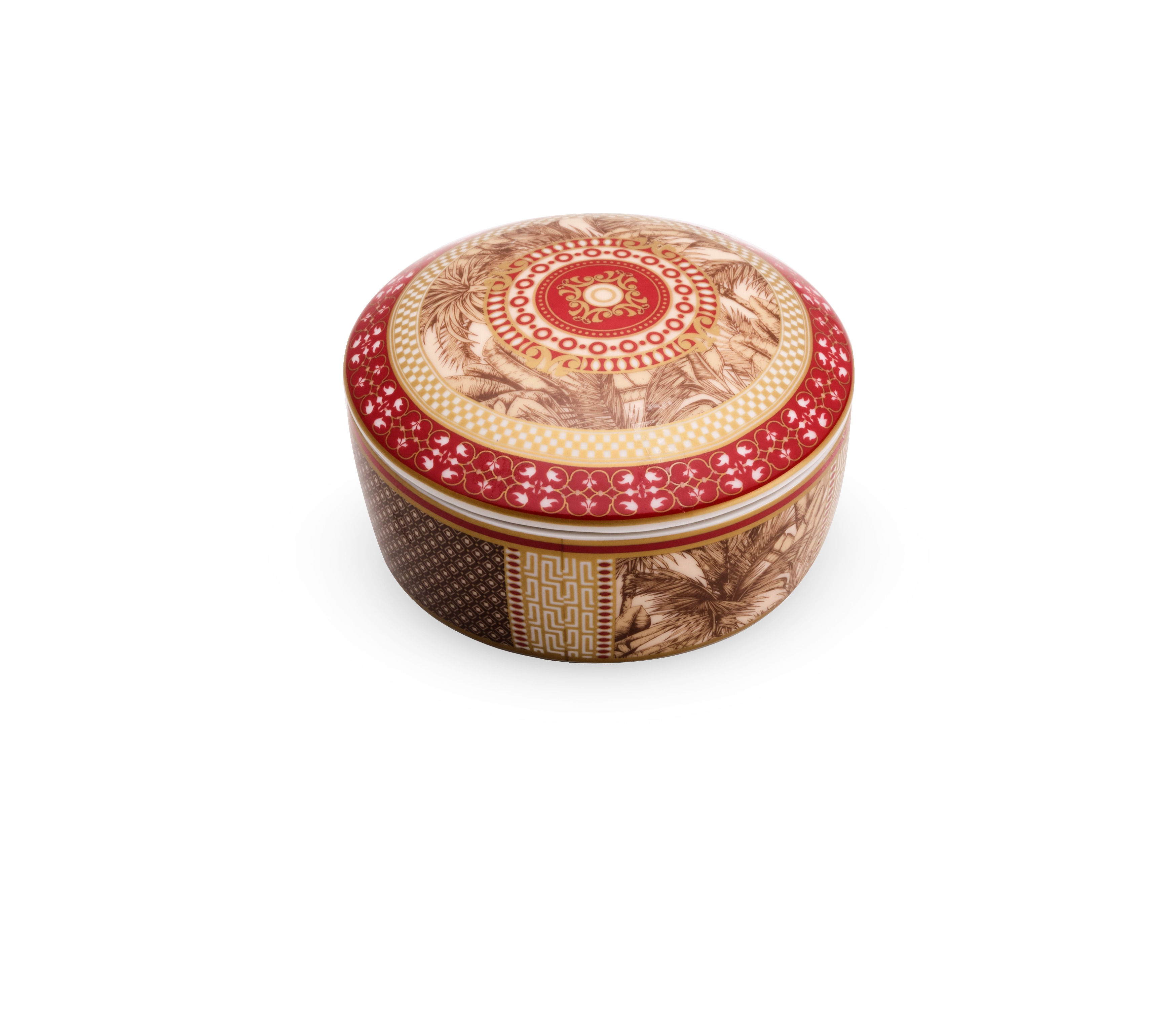 Living Porselen Kapaklı Kutu