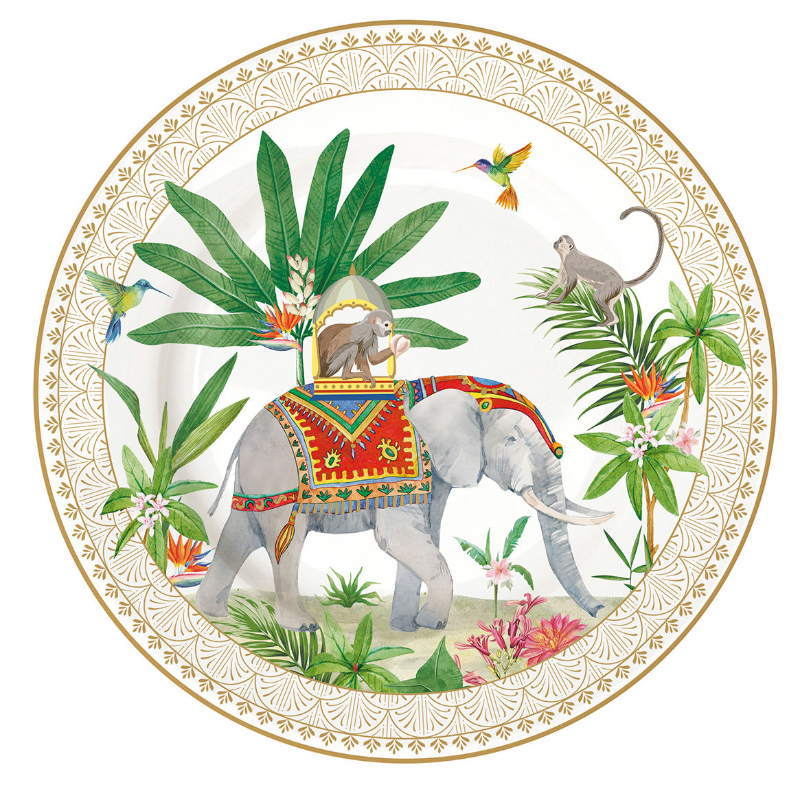 Marajah Porselen Pasta Tabağı