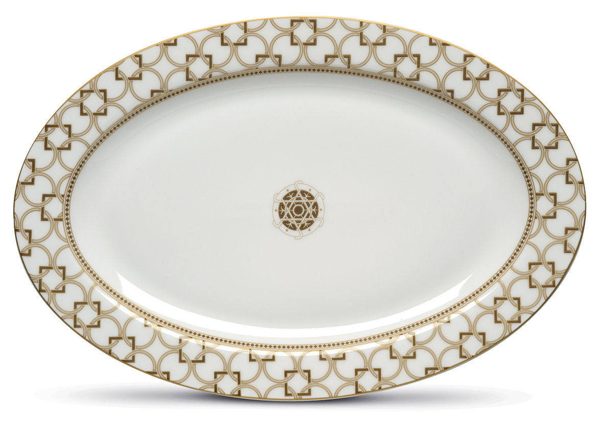 Deco Porselen Oval Sunumluk