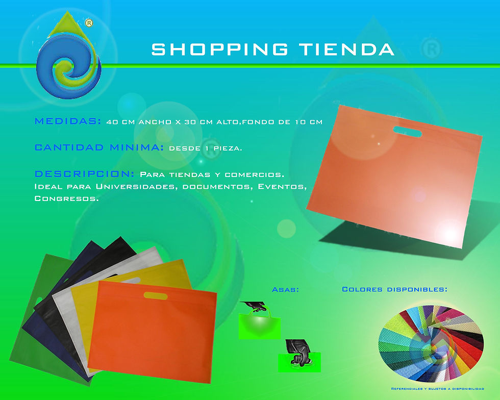 Bolsa Ecológica Shopping Tienda