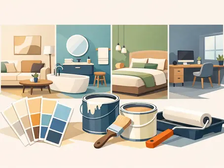Best Interior Paint Finish Options for Every Room