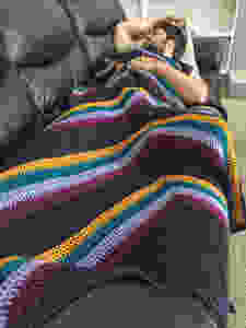 The Summer Nights Crochet Blanket Free Pattern