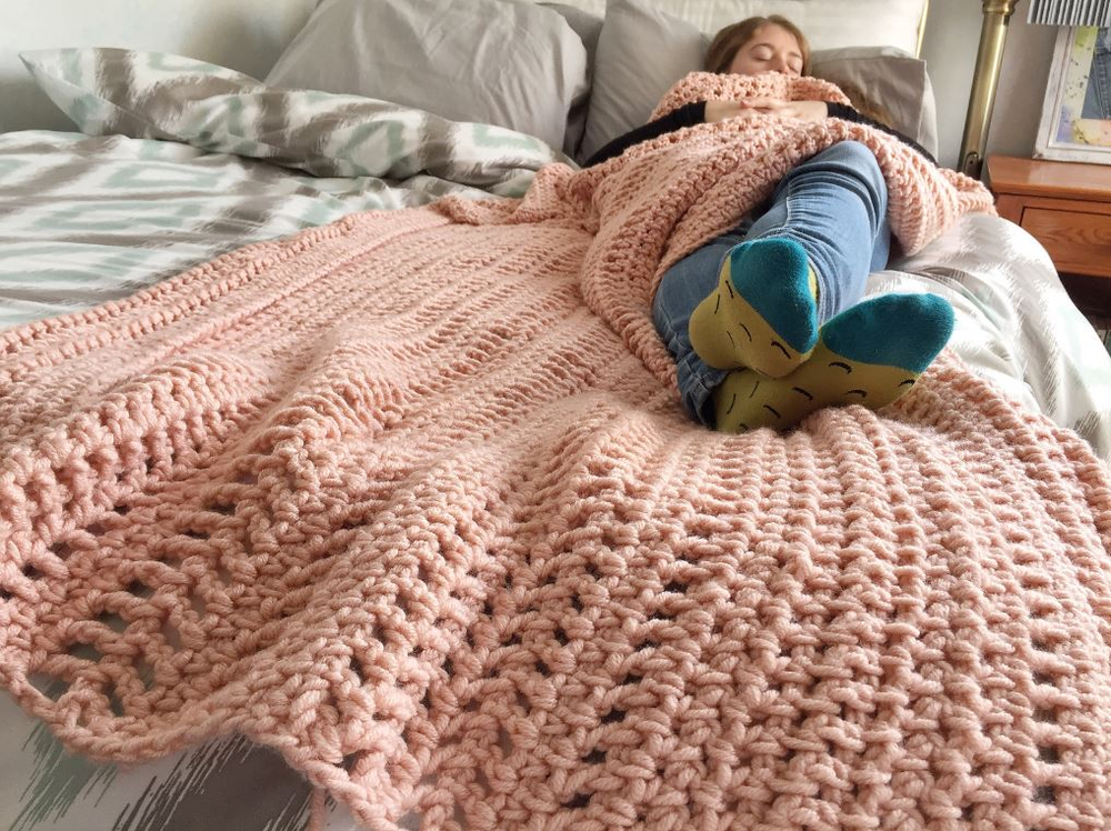 How to Crochet the Mountain Mama Blanket