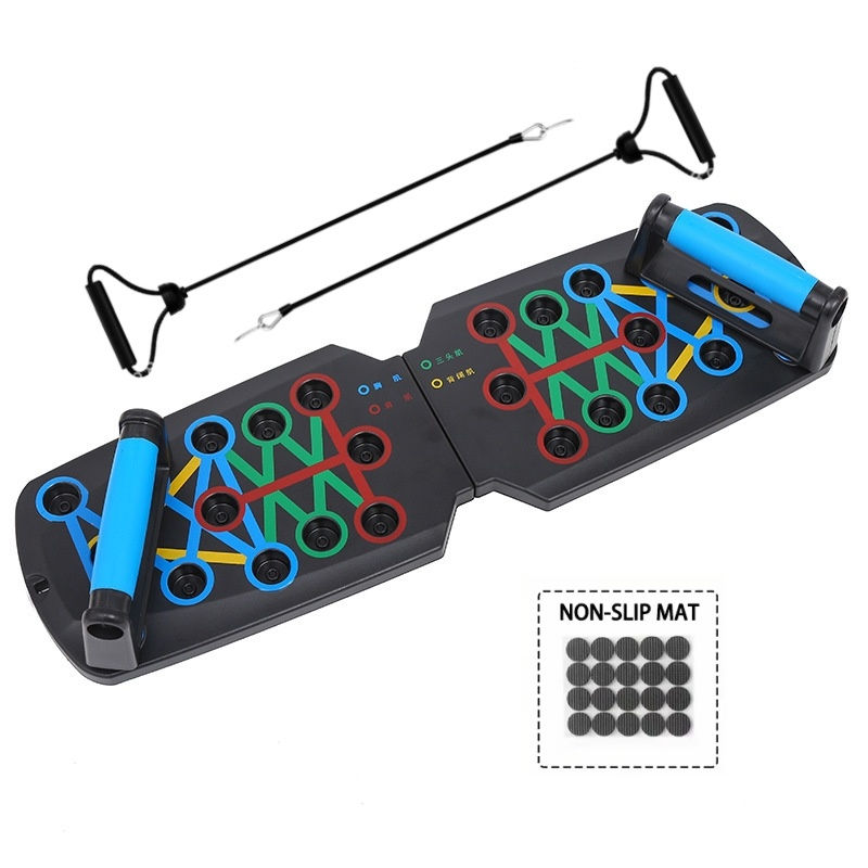 Thumbnail: Multifunctional Push-Up Board - Fitness and Muscle Training Equipment, Home Exer