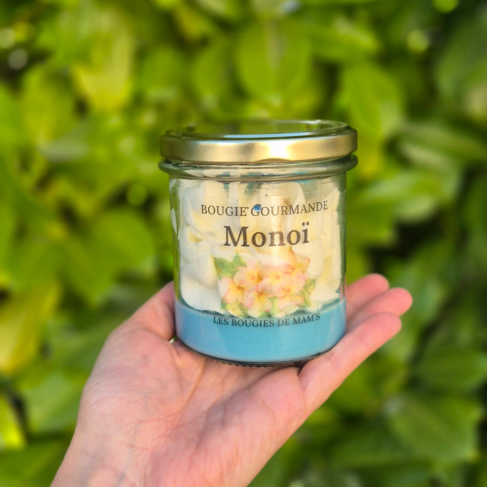Miniature : Bougie Gourmande - Monoï