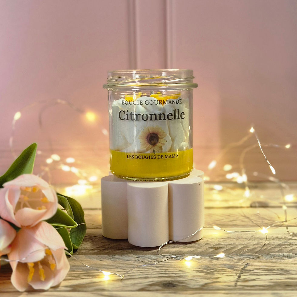 Miniature : Bougie Gourmande Citronnelle