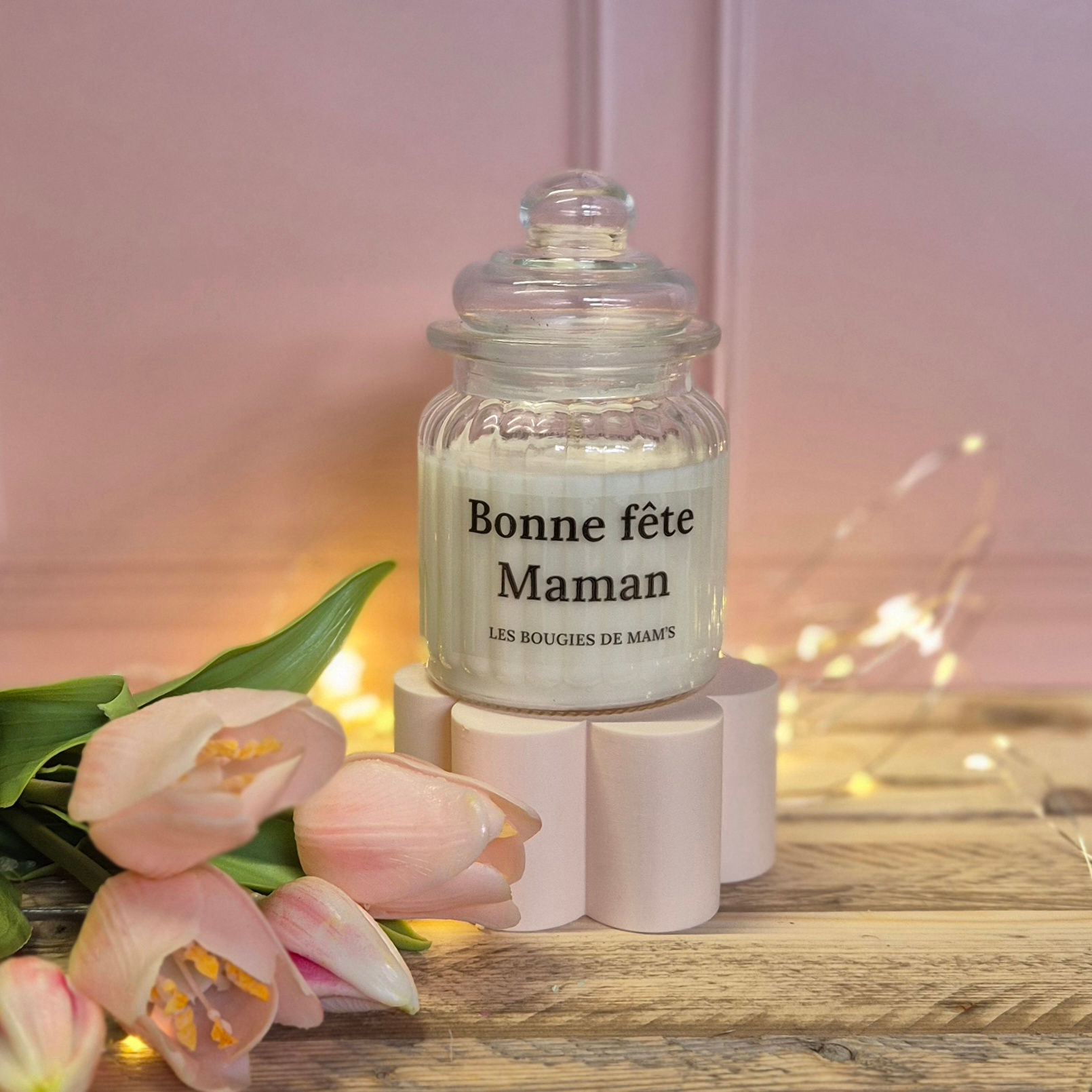 Bougie Bonbonnière - Bonne fête Maman