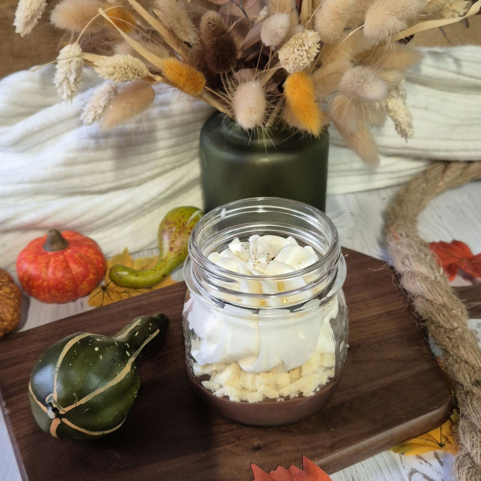 Miniature : Bougie Gourmande Rocher praliné