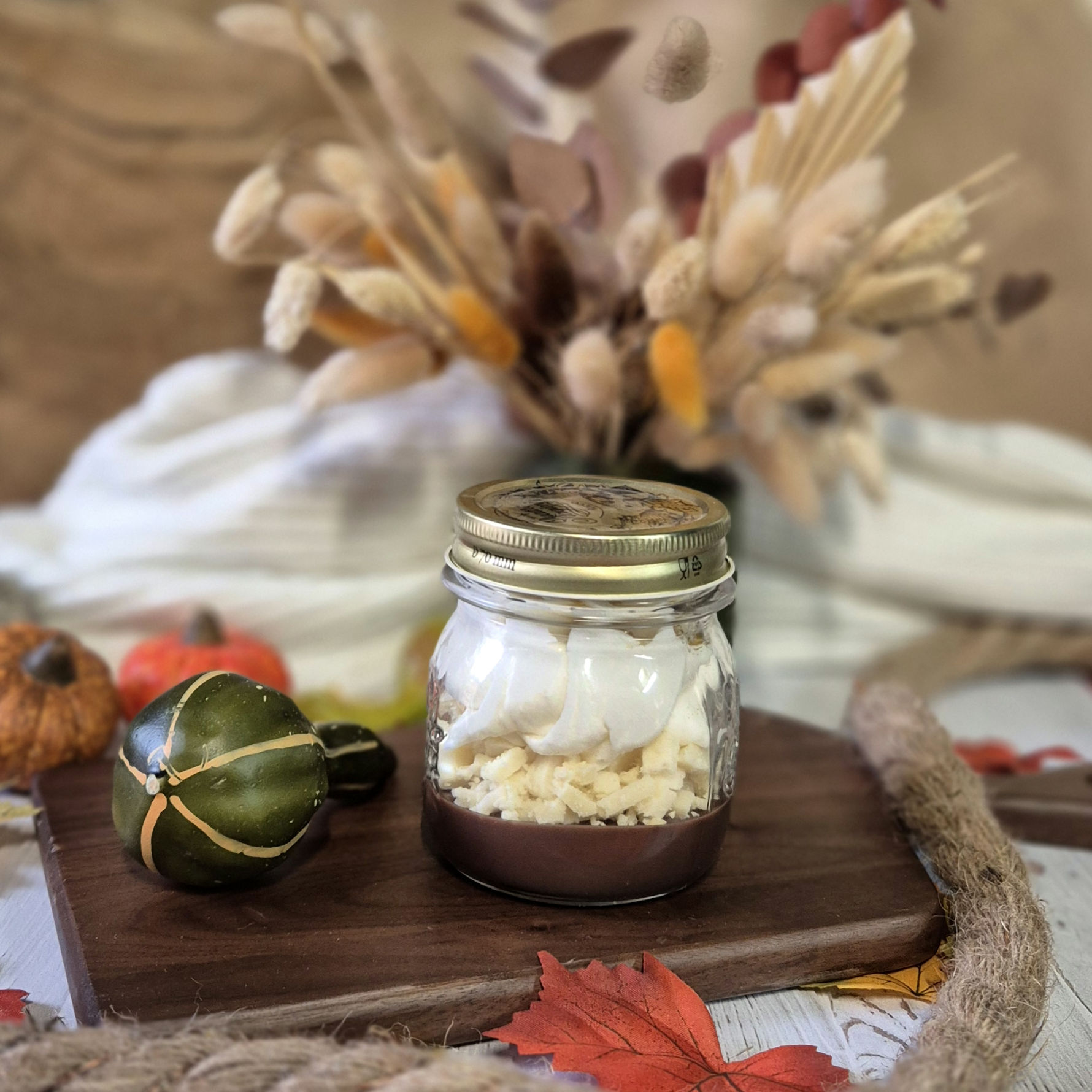 Bougie Gourmande Rocher praliné