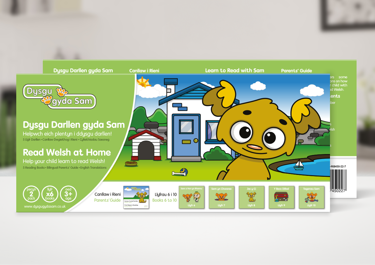 Dysgu Darllen gyda Sam - Pack 2