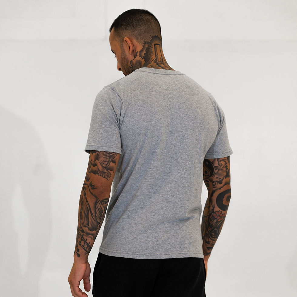 Thumbnail: Black Circle Apparel Grey Essential T-shirt