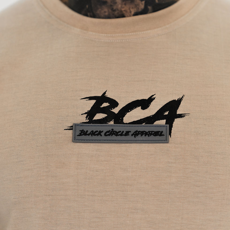 Thumbnail: Black Circle Apparel Sand Essential T-shirt