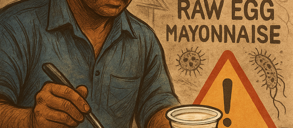 Beware of Raw Egg Mayonnaise: Hidden Dangers in Indian Street Food