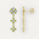Thumbnail: Fleur Cluster Drop Earrings