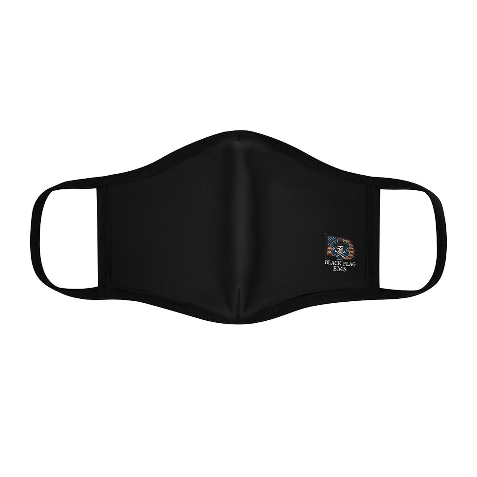 Stylish Fitted Polyester Face Mask