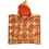 Miniature : Poncho de plage 5-10 ans - petits disques oranges et jaunes