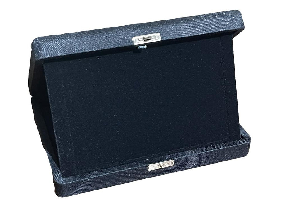 ESTOJO PARA PLACA 15X10  PRETO