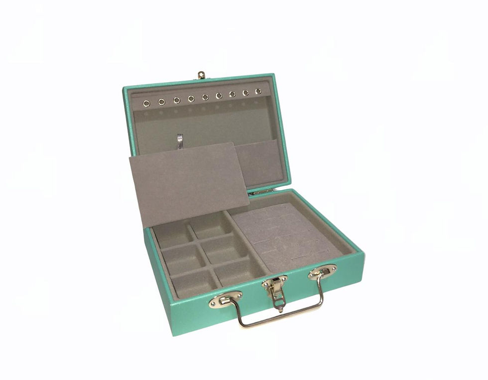 Miniatura: MALETA PARA JOIAS DE LUXO PEQUENA